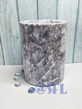 Servappetit Marbelous Grey Marble Wine Cooler Champagne Chiller Kitchen Holder